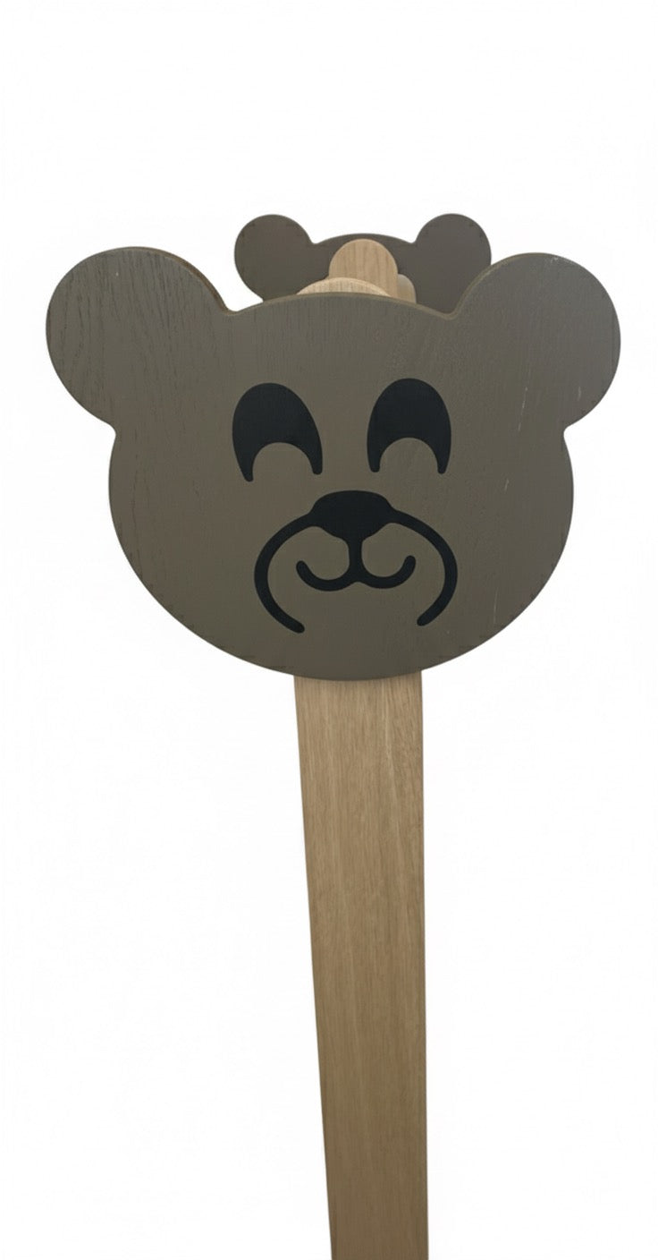 Tøjstativ Ole med bjørne hoved